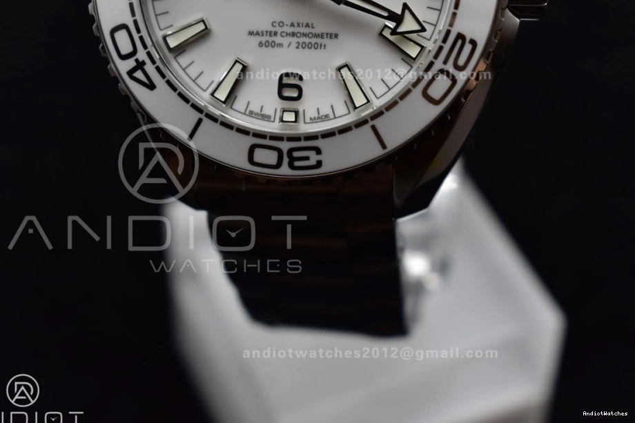 600m Cozy Seamaster Made Ocean 1:1 VS Planet Factory 486 White 39.5mm like Genuine 1203